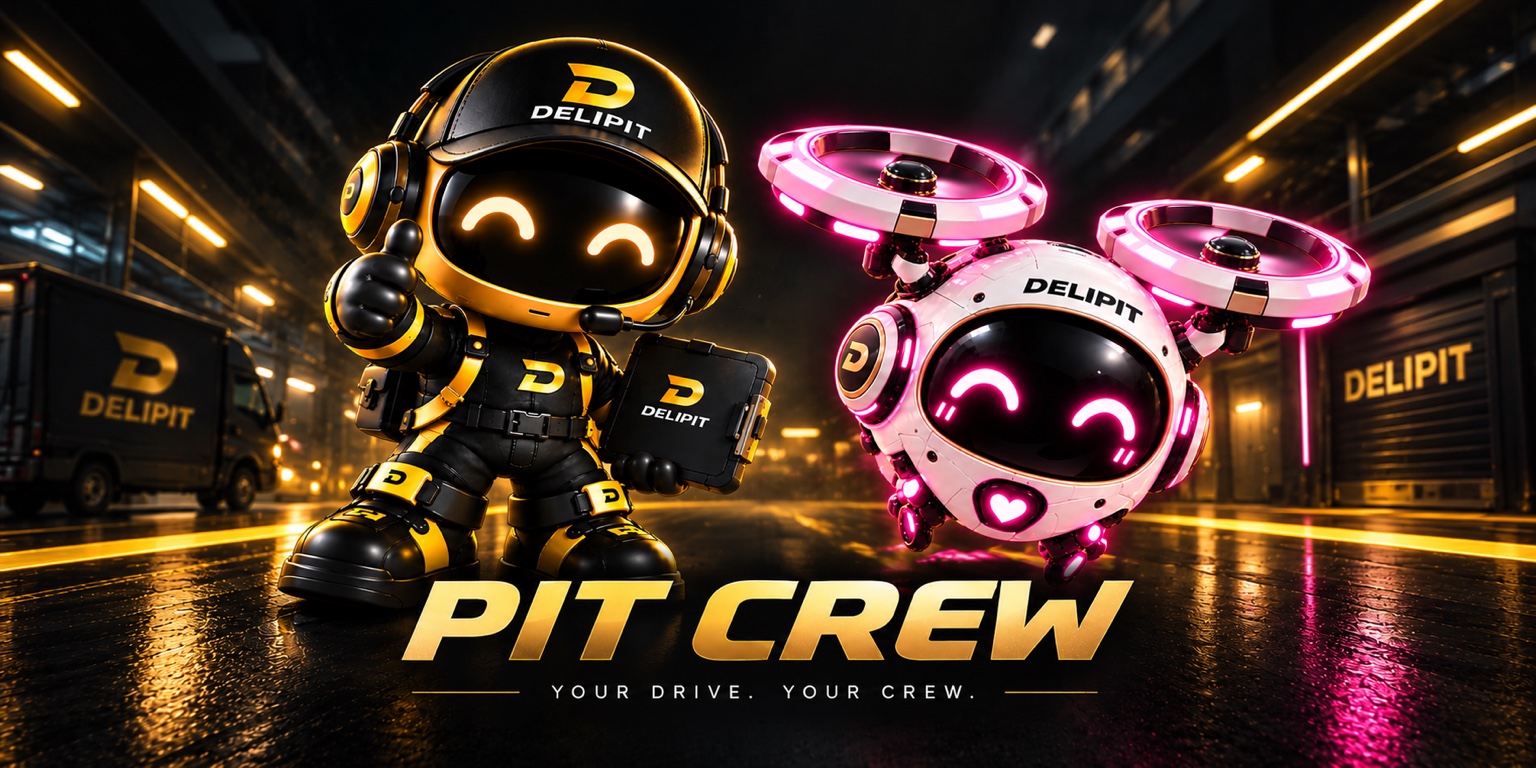 DELIPIT PIT CREW PITOとRONA